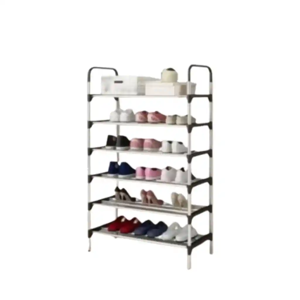 Organizador Zapatero Metálico 6 Niveles Shoe Rack