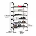 Organizador Zapatero Metálico 6 Niveles Shoe Rack