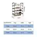 Organizador Zapatero Metálico 6 Niveles Shoe Rack