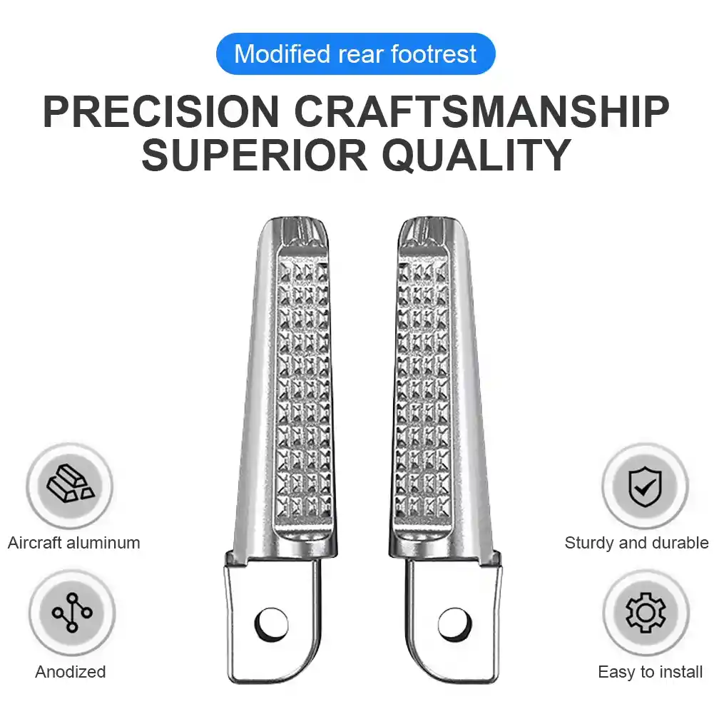 Re Posa Pies Cala Pies Moto Ajustables Universales X2