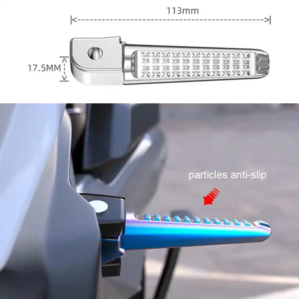 Re Posa Pies Cala Pies Moto Ajustables Universales X2