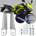 Re Posa Pies Cala Pies Moto Ajustables Universales X2