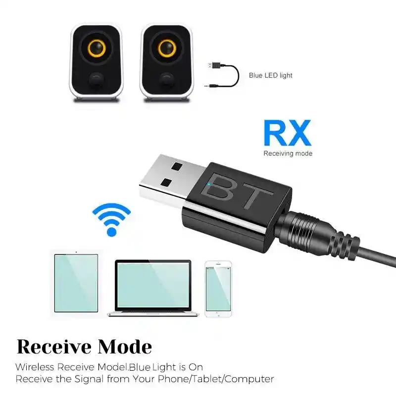 Adaptador Bluetooth Receptor/transmisor Bt660