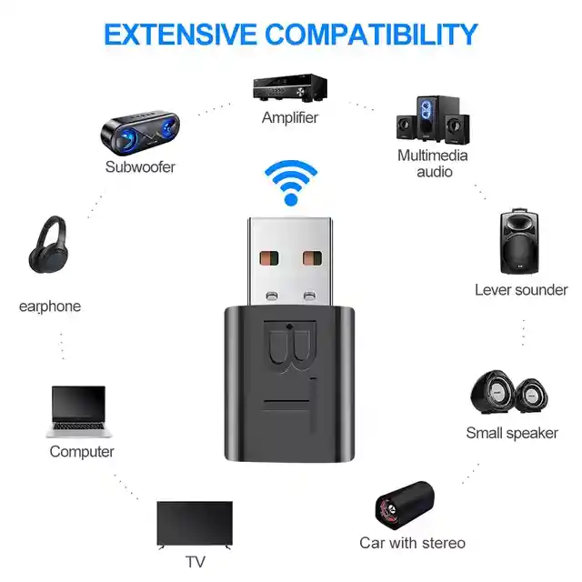 Adaptador Bluetooth Receptor/transmisor Bt660