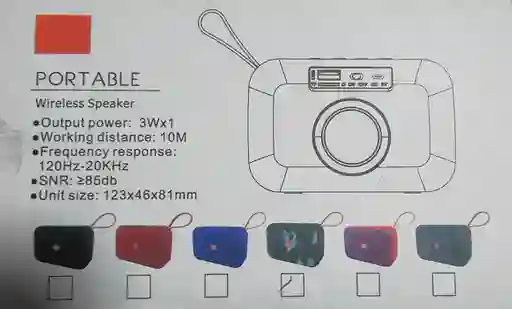 Radio Tyg Parlante Militar Tg506