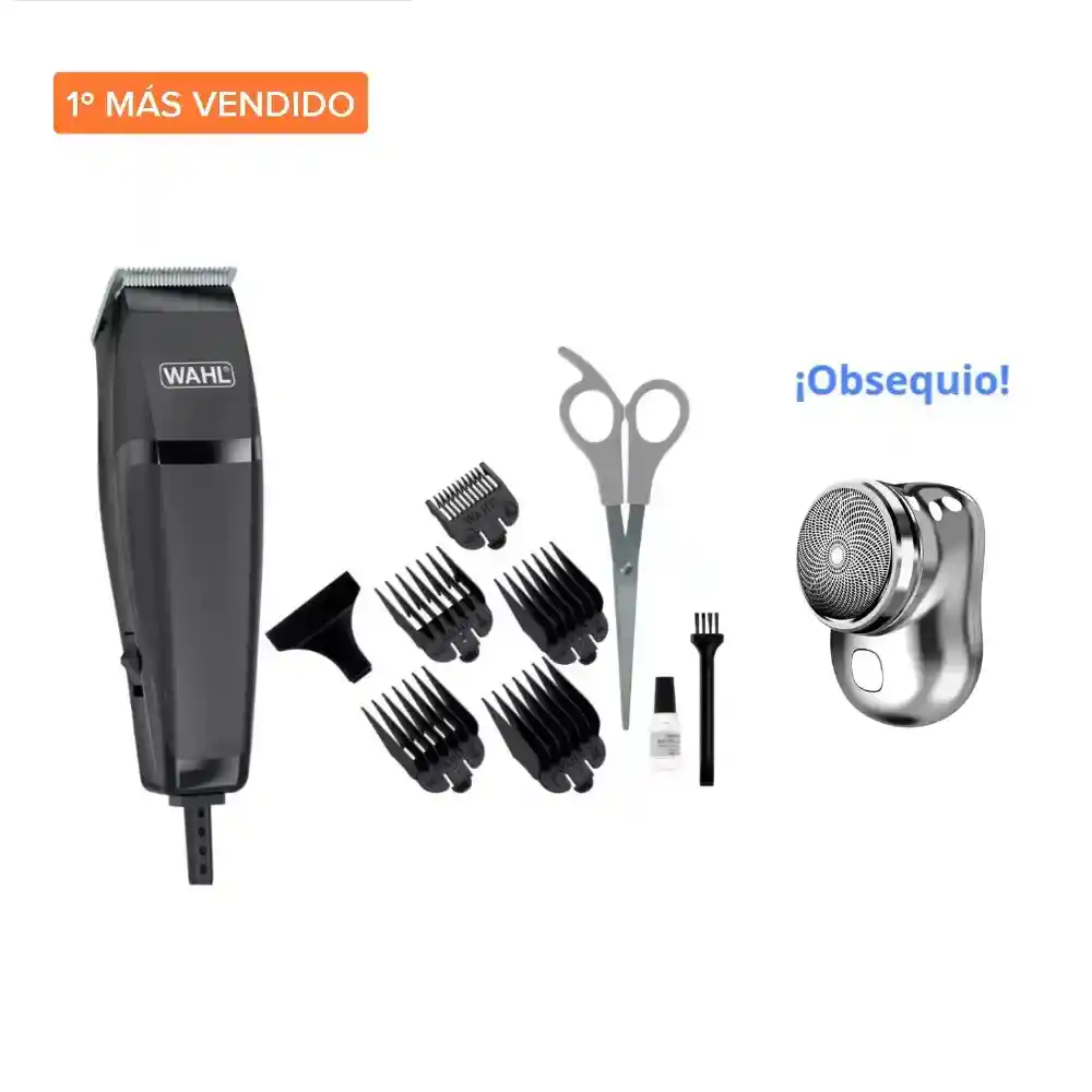 Maquina De Peluquería Personal Profesional Wahl Color Negro 110v Obsequio