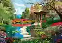 Rompecabezas 1000 Piezas Jardín Japonés En Japón Clementoni