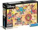 Rompecabezas 1000 Piezas Disney Coloridos Clementoni Adultos