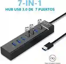 Hub Multipuertos Usb 3.0 7 Puertos