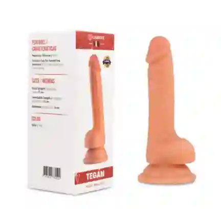 Dildo Realista Tegan 17 Cm