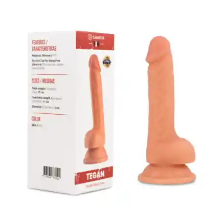 Dildo Realista Tegan 17 Cm