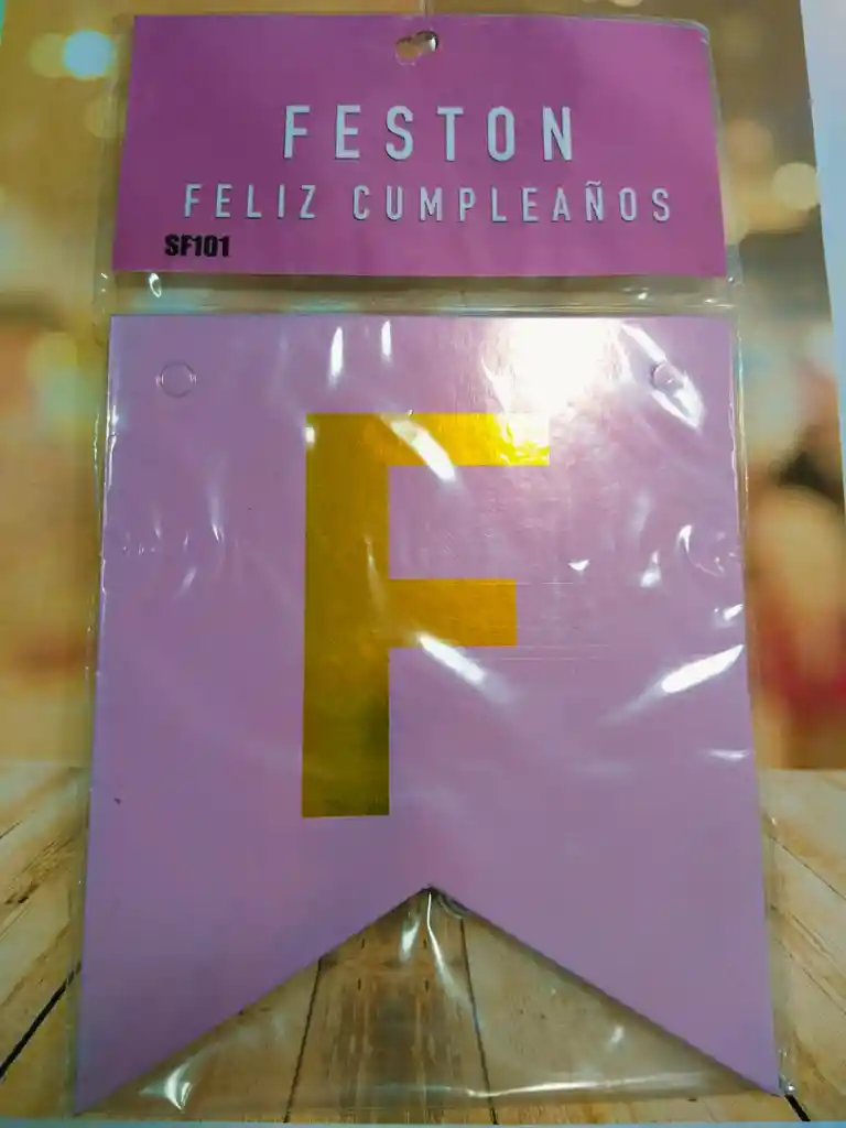 Feston Feliz Cumpleaños Lila