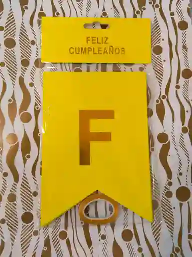 Feston Feliz Cumleaños Verde Neon