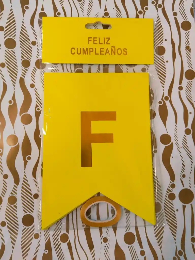 Feston Feliz Cumleaños Verde Neon