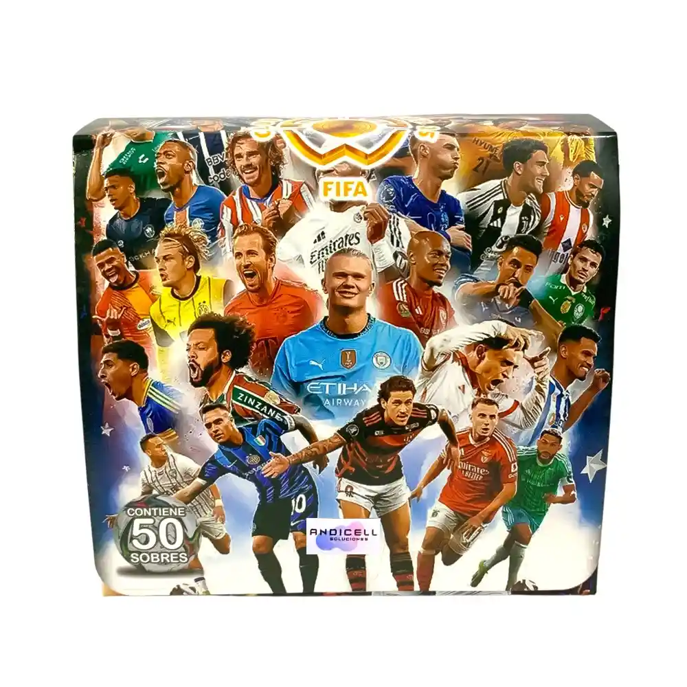 150 Cartas Fútbol Mundial De Clubes Fifa 2025
