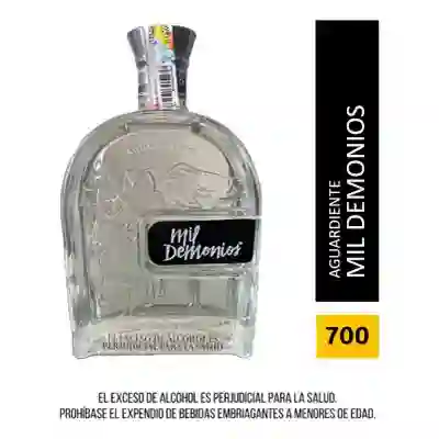 Aguardiente Mil Demonios Ultra Premium X 700 Ml