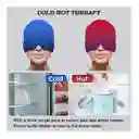 Gorro Gel Alivio Migraña Dolor Cabeza Compresa Frio O Caliente