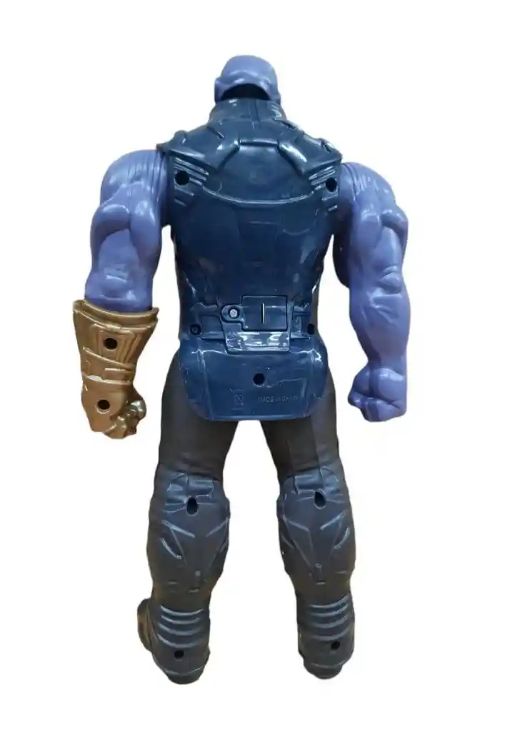 Muñeco Figura Super Héroe Thanos Avengers 30cm Articulado / Sonido.