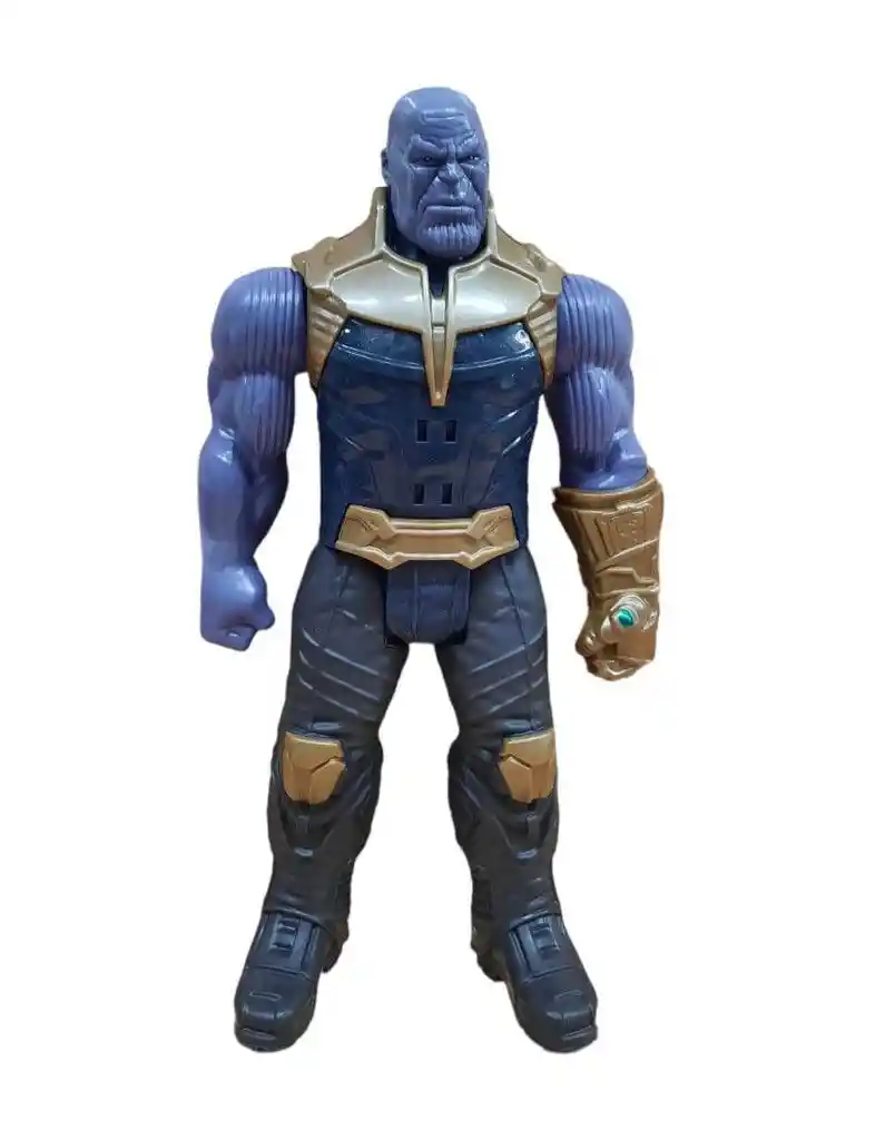 Muñeco Figura Super Héroe Thanos Avengers 30cm Articulado / Sonido.