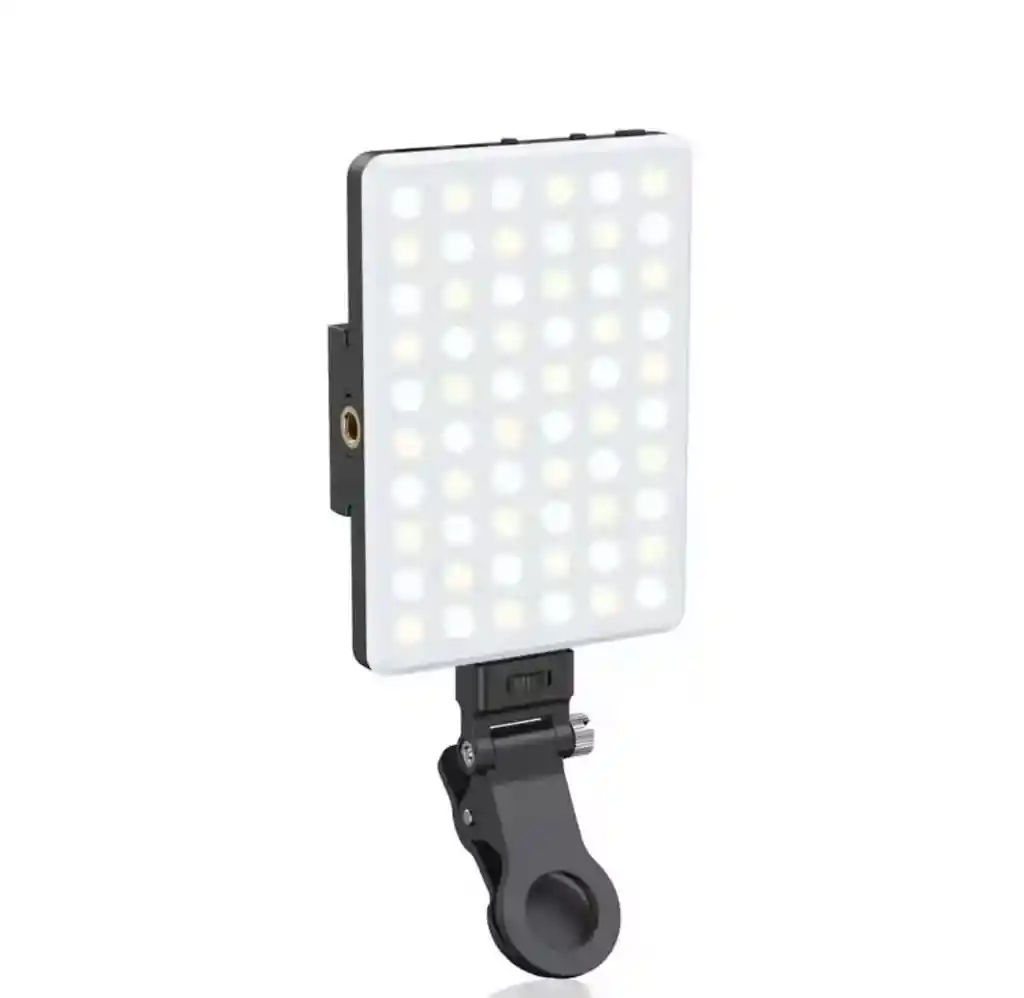 Panel Luz Led Rgb Recargable Con Clip Para Celular-82