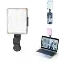 Panel Luz Led Rgb Recargable Con Clip Para Celular-82