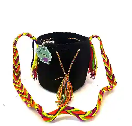 Mochila Wayuu Multicolor Pequeña