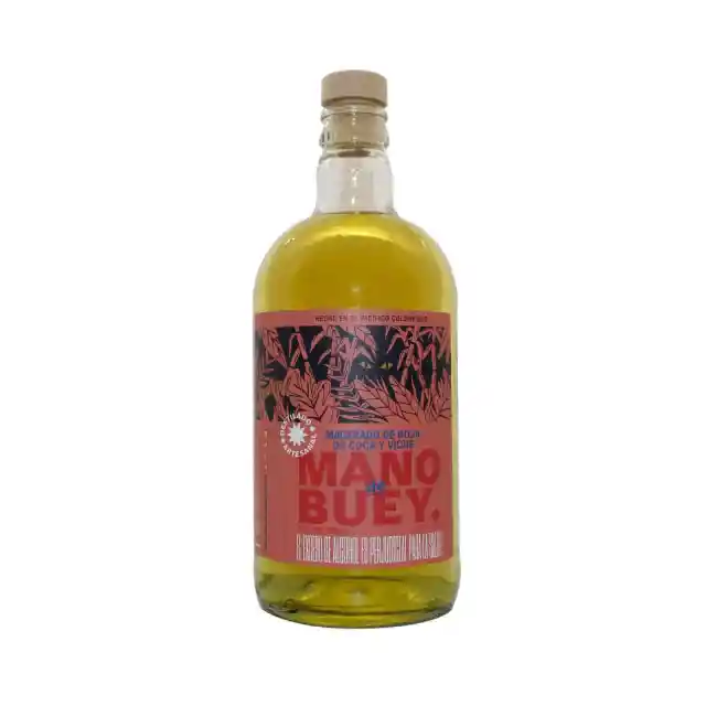 Viche Mano De Buey Macerado De Hojas De Coca X 750 Ml