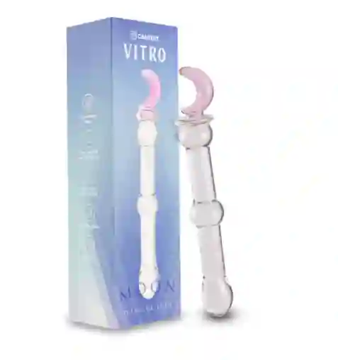 Dildo De Vidrio Moon 17 Cm