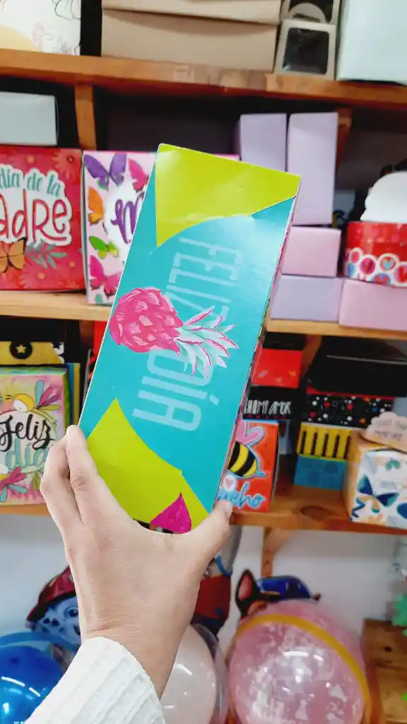 Caja Para Regalo Día De Las Madres