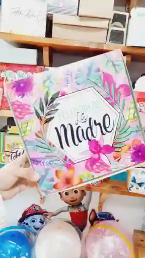 Caja Para Regalo Día De Las Madres
