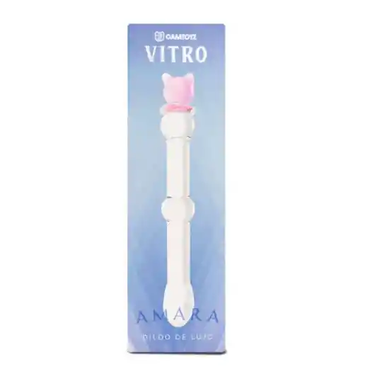 Dildo De Vidrio Amara 17 Cm