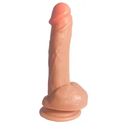 Dildo Realista Ares 15 Cm Con Ventosa Café Claro