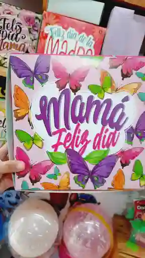 Caja Para Regalo Día De Las Madres