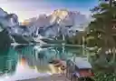 Rompecabezas 1000 Piezas Lago Braies Italia Clementoni