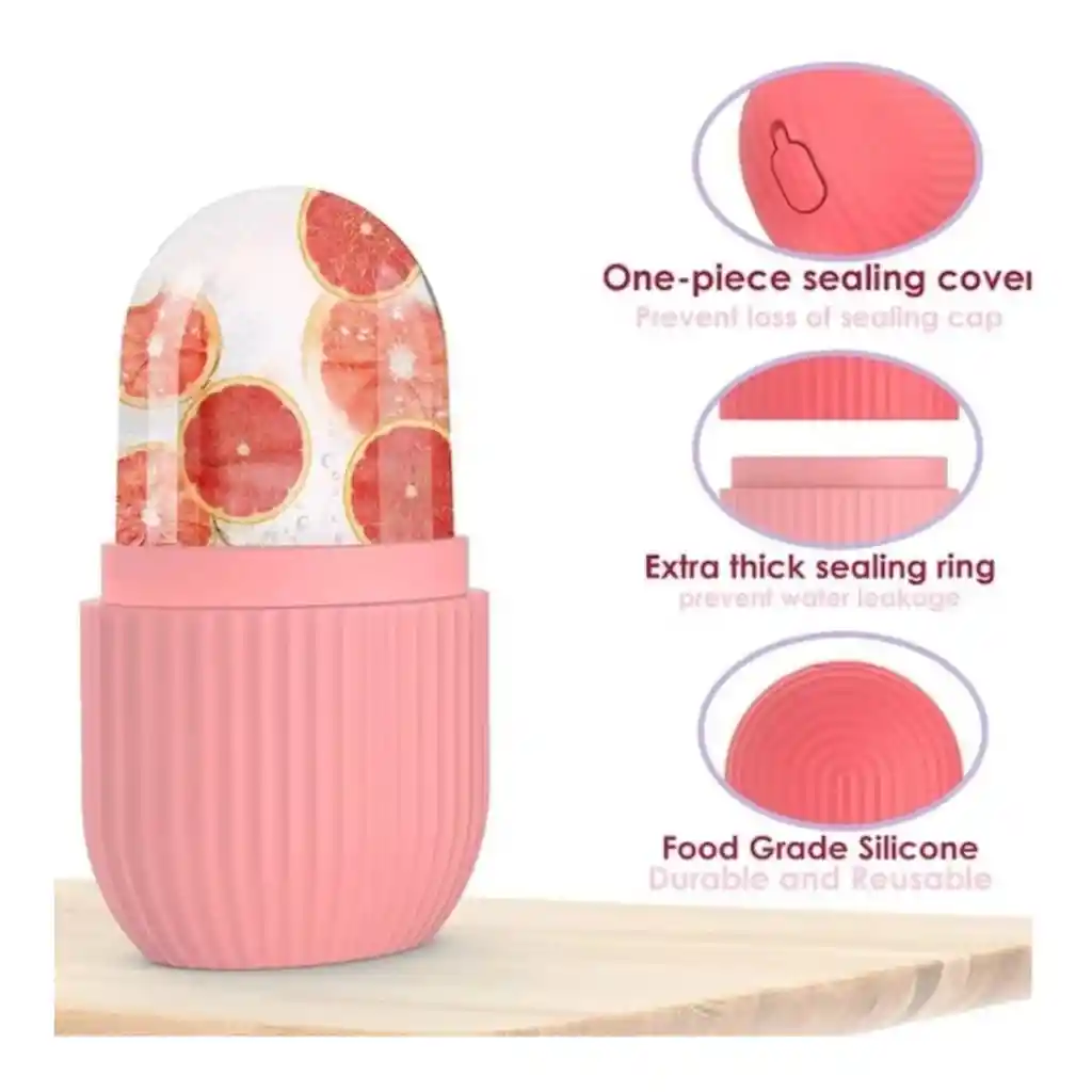 Molde Hielo Facial Silicona