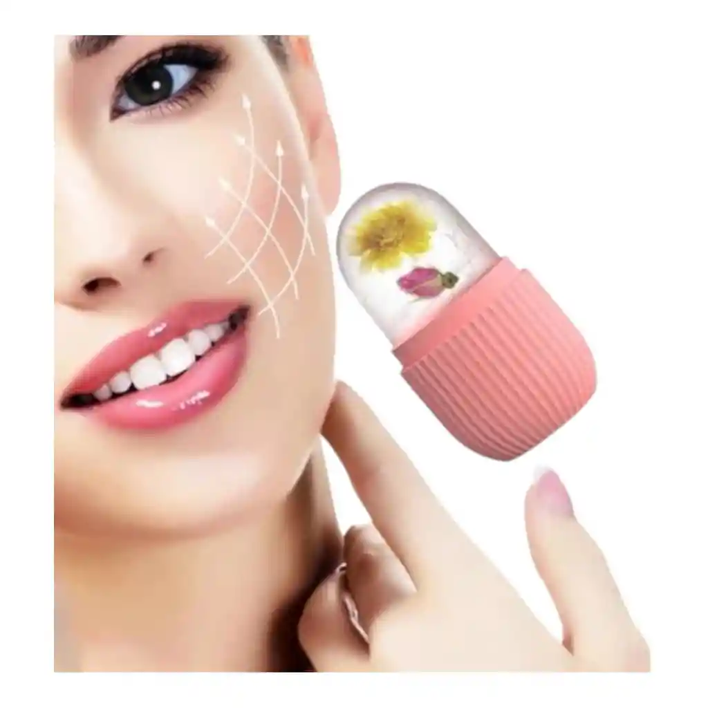 Molde Hielo Facial Silicona