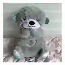 Peluche Nutria Musical Con Movimientos Y Luces Para Bebés Color Gris