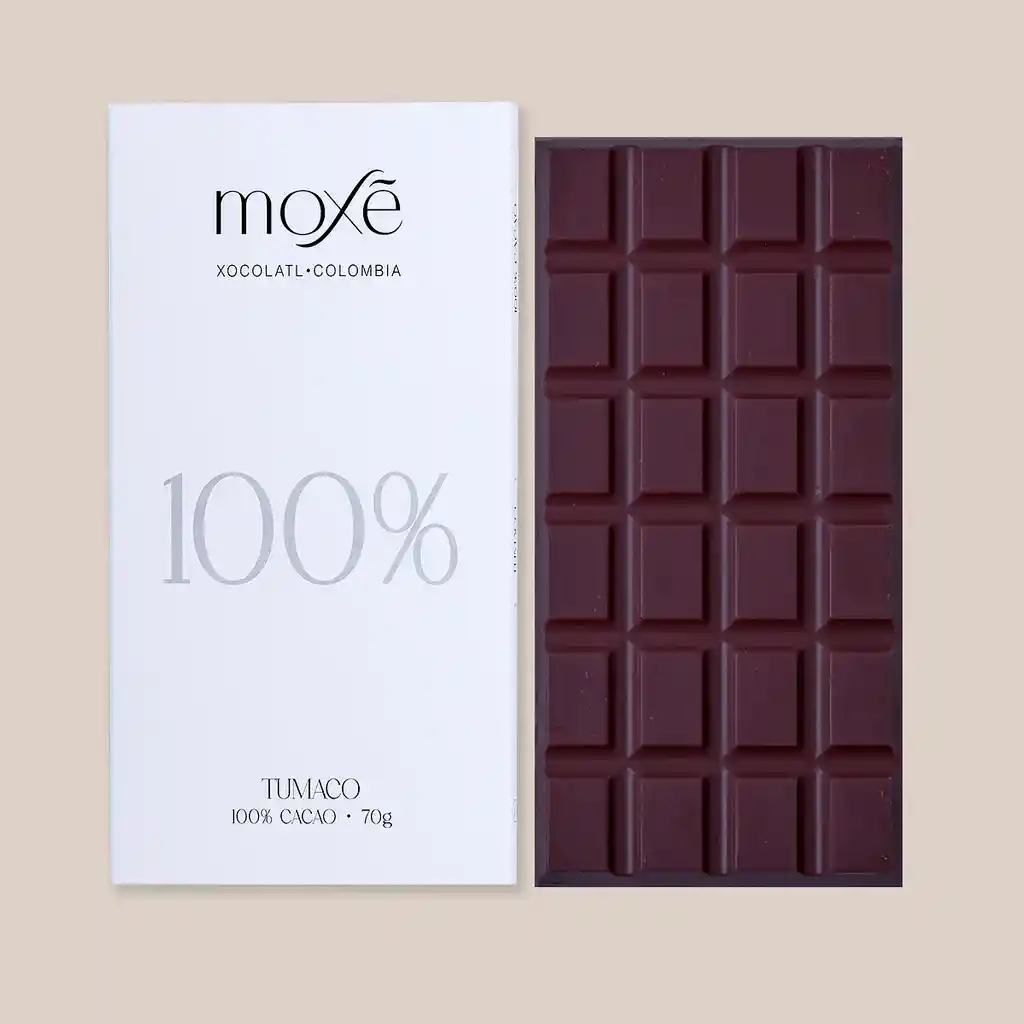 Chocolate Moxe Tumaco 100% Cacao X 70g