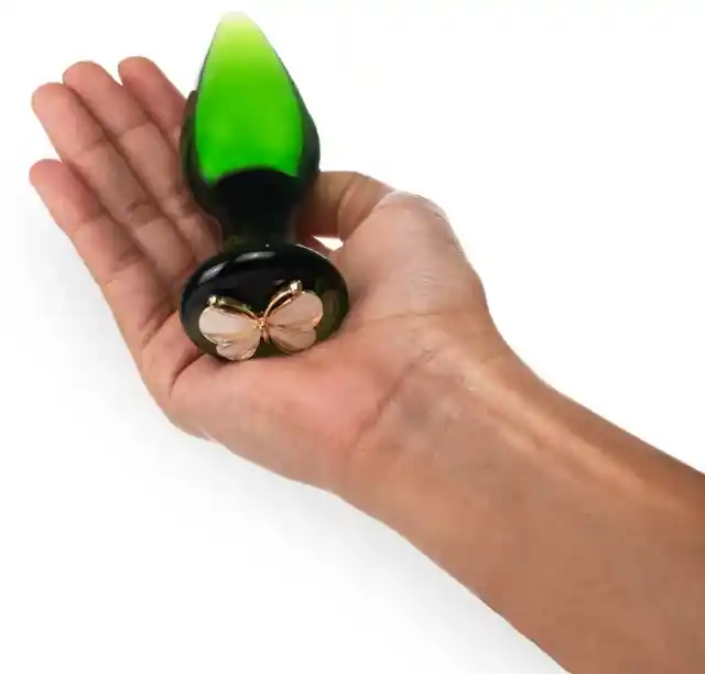 Plug Anal De Vidrio Butterfly