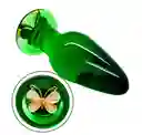 Plug Anal De Vidrio Butterfly