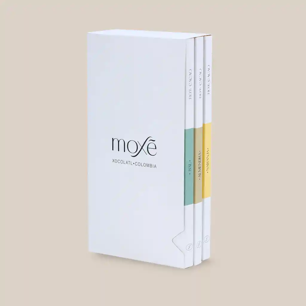Chocolate Moxe Con Naranja 80% Cacao X 70g