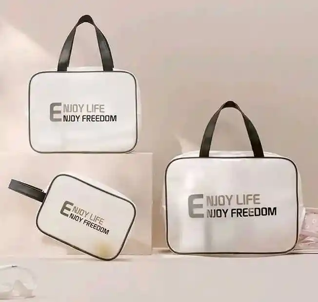 Cosmetiquera X3 Bolsas Maquillaje Organizadores Viaje Impermeables