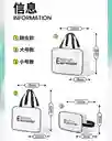 Cosmetiquera X3 Bolsas Maquillaje Organizadores Viaje Impermeables
