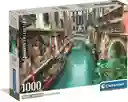 Rompecabezas 1000 Piezas Canal De Venecia Italia Clementoni