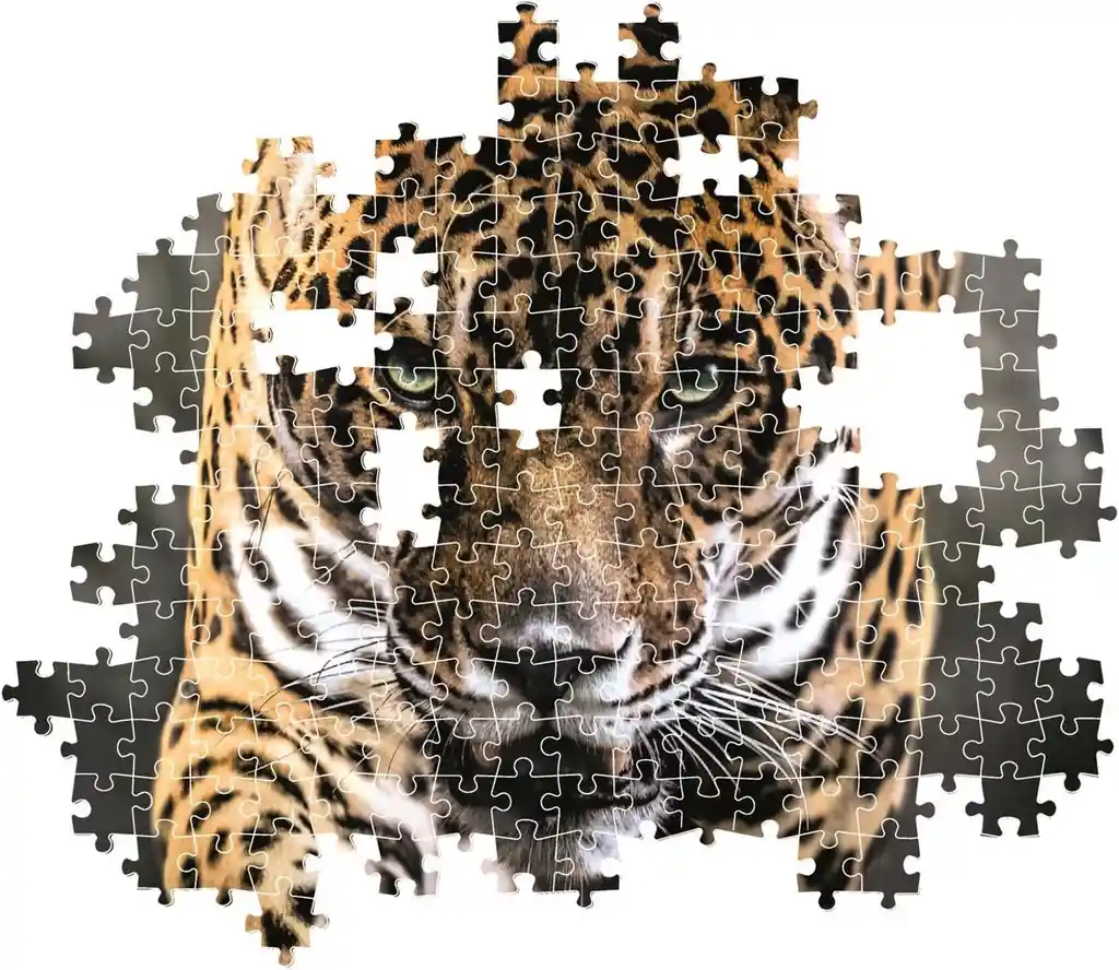 Rompecabezas 1000 Piezas Jaguar Salvaje Clementoni Adultos