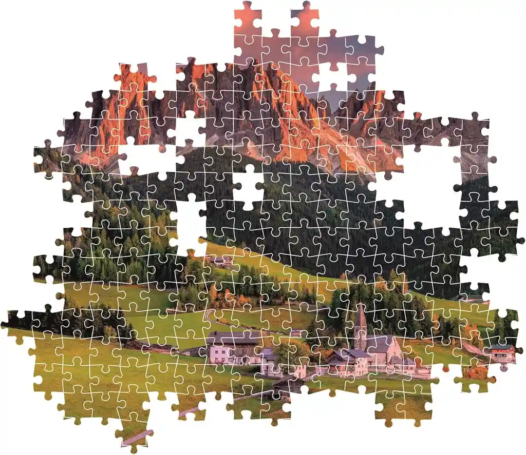 Rompecabezas 1000 Piezas Alpes Dolomitas Italia Clementoni