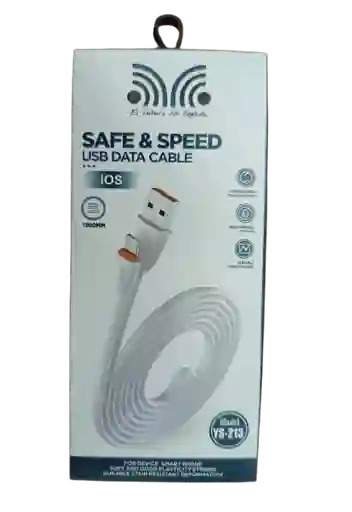 Cable Usb - Lightning Generico De 1 Metro