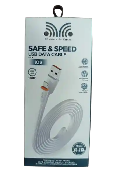 Cable Usb - Lightning Generico De 1 Metro