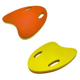 Tabla De Natación Triangular Color Naranja Con Amarillo
