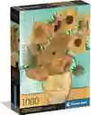 Rompecabezas 1000 Piezas Arte Girasoles Van Gogh Clementoni